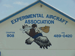 EAA club house sign