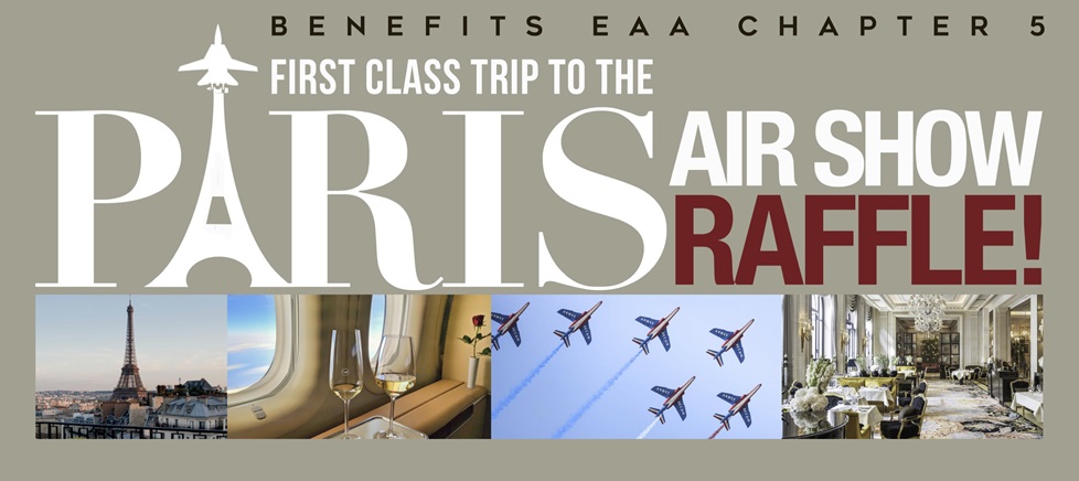 Paris Air Show Raffle Graphic