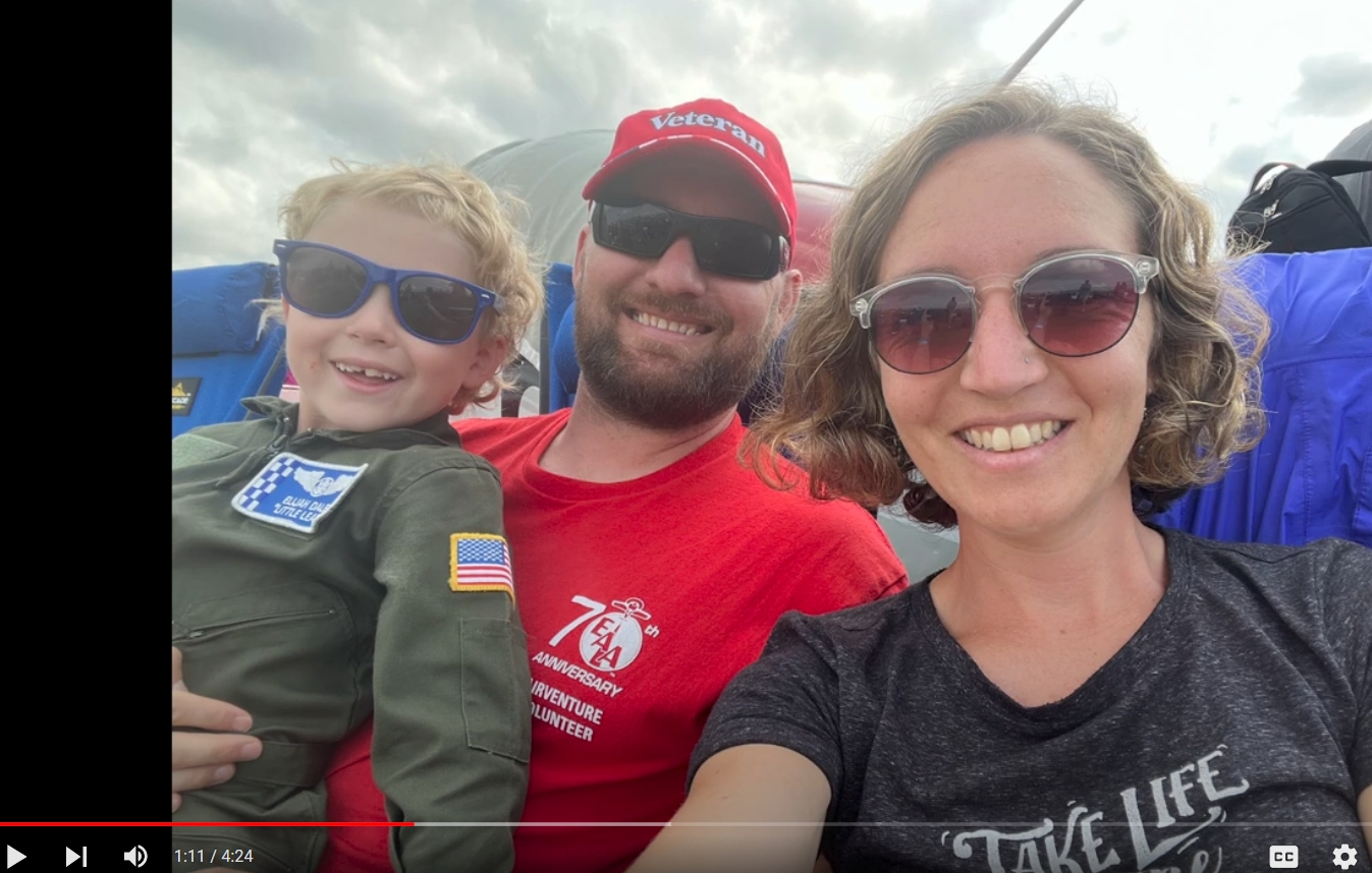 The Dale Family at Oshkosh