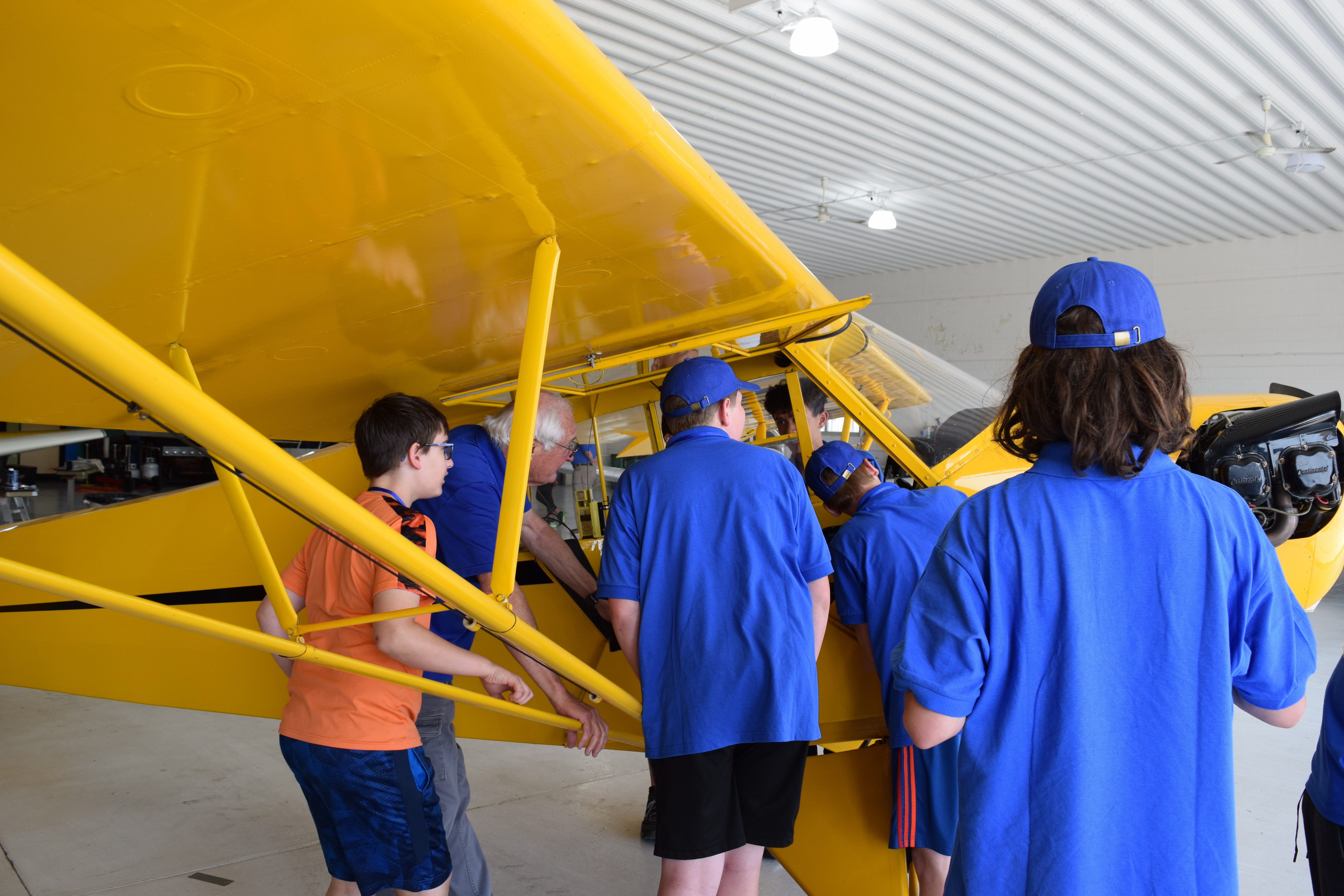 Preflighting Piper Cub
