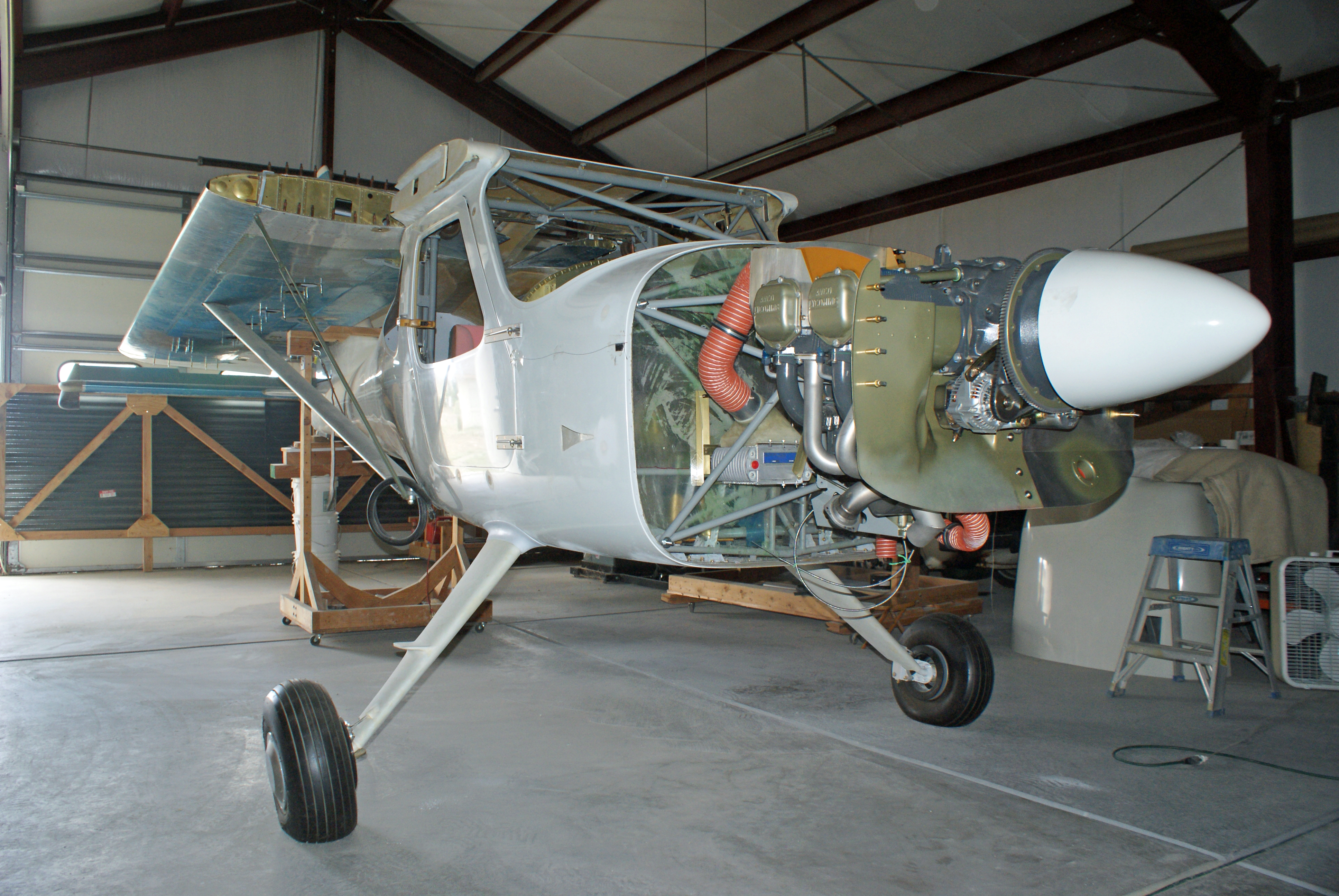 Glastar Engine mounted