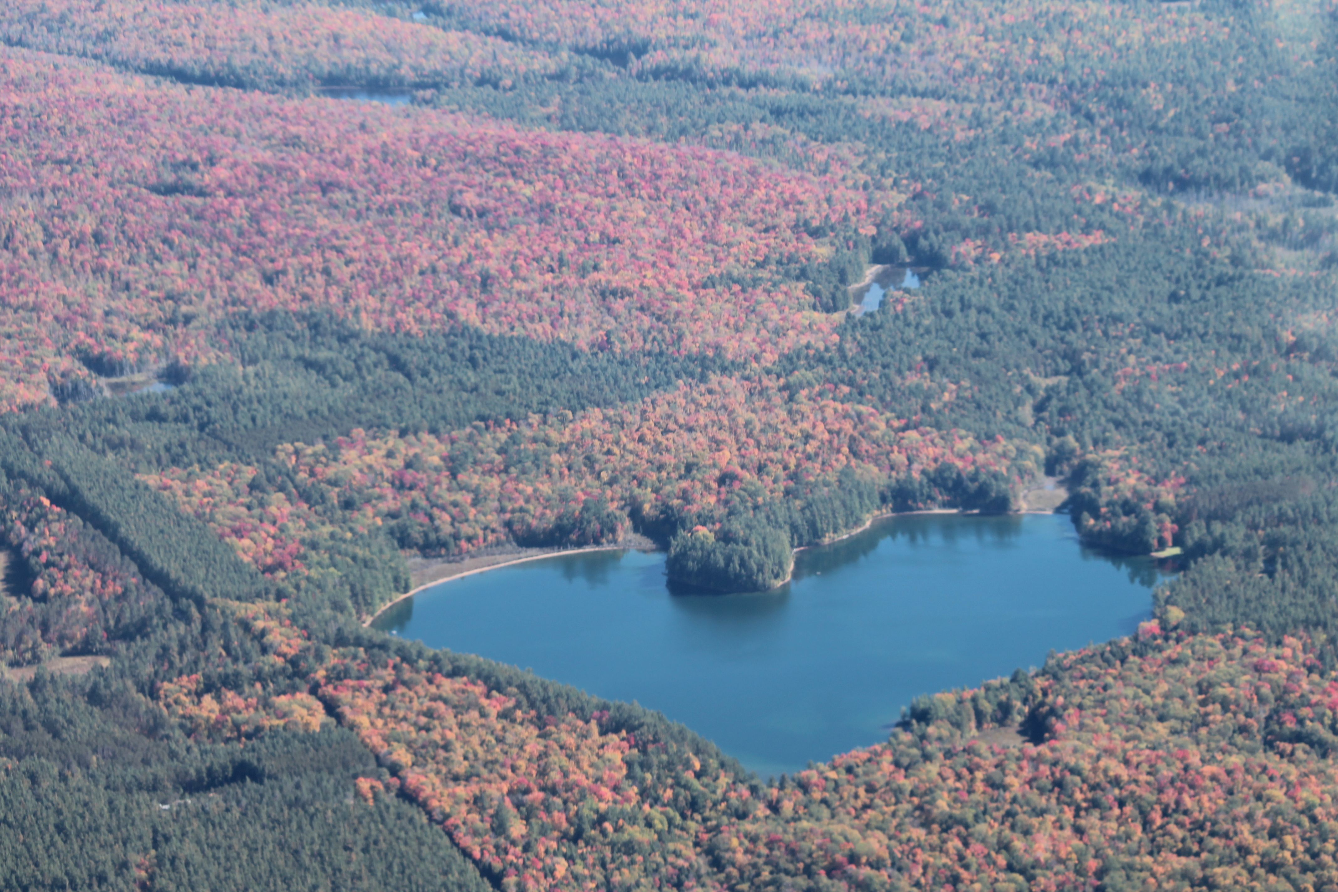 Heart Lake AdirondacksNY colorful foliage autumn 2016 October