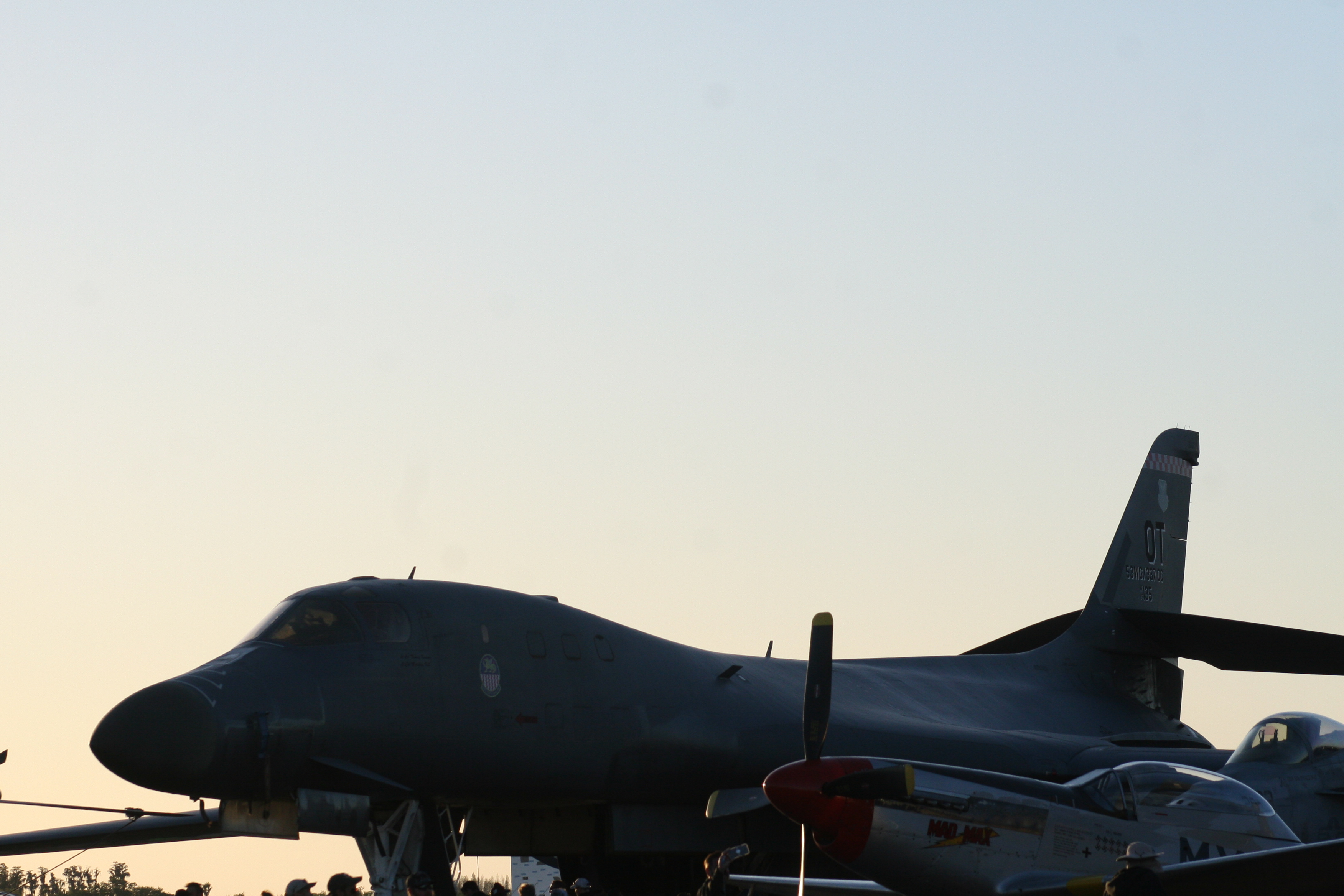 B1 in the sunset