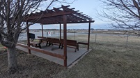 The airport viewing area at Lake Elmo Airport