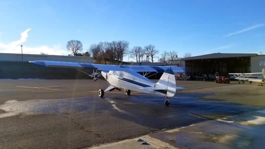 Parked at W24, Falwell Aiport, in Lynchurg, VA