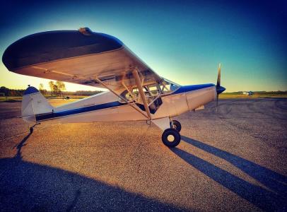 1947 Piper PA-12, N61465. Owned by Mike Bishop
