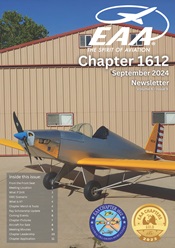 EAA Chapter 1612 Newsletter - September 2024 Cover