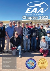 EAA Chapter 1612 Newsletter - December 2024 Cover