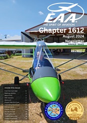 EAA Chapter 1612 Newsletter - August 2024 Cover