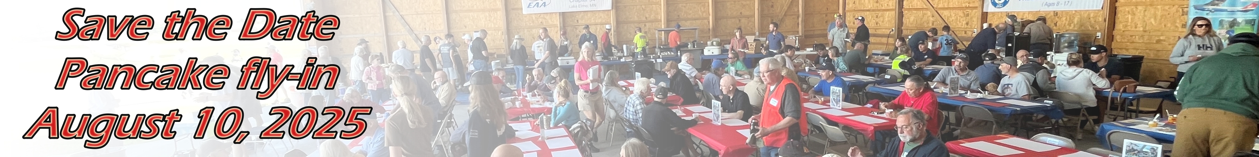 Volunteer NOW for the pancake breakfast fly-in