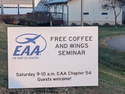 Saturday Open House sign
