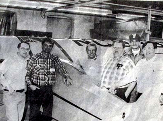 The Elmo AFB was started by Jim Anderson, Art Edhlund, Bill  Schanks, Jim Montague, and Dennis  Hoffman 