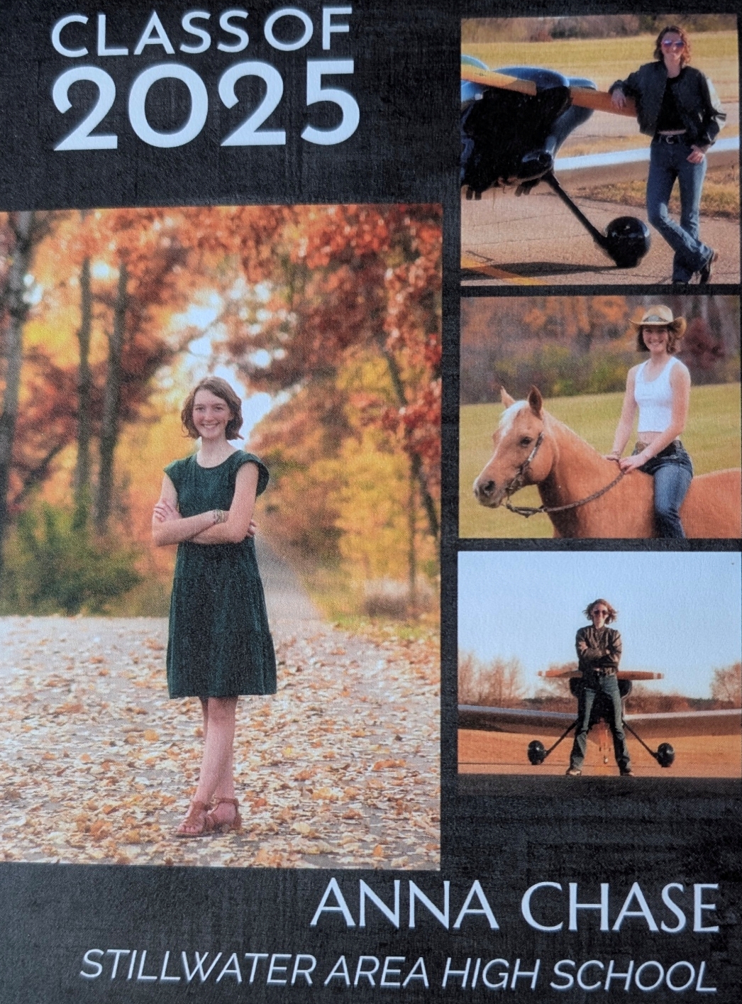 Anna Chase is graduating and a celebration is planned