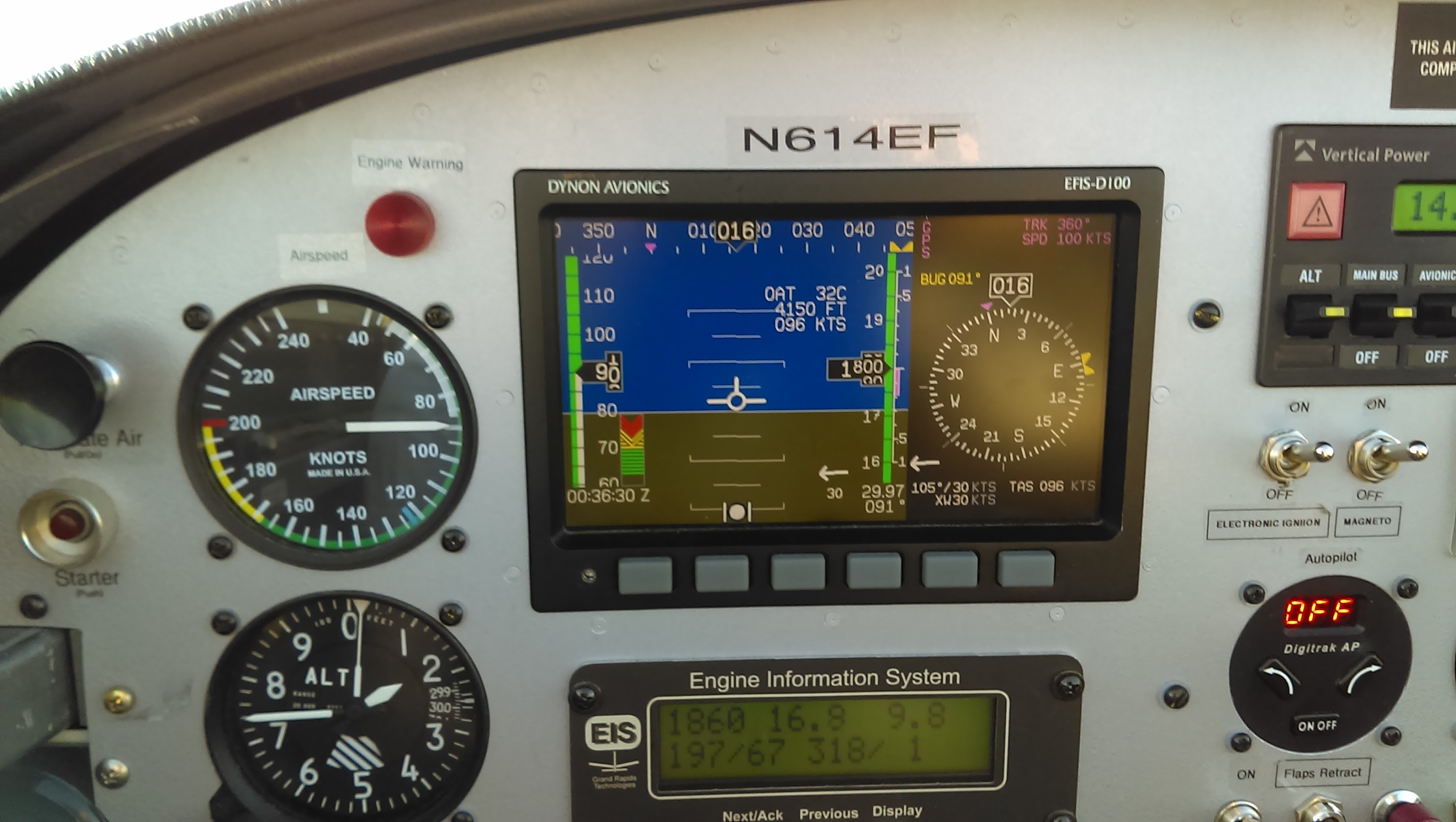 RV-7A avionics