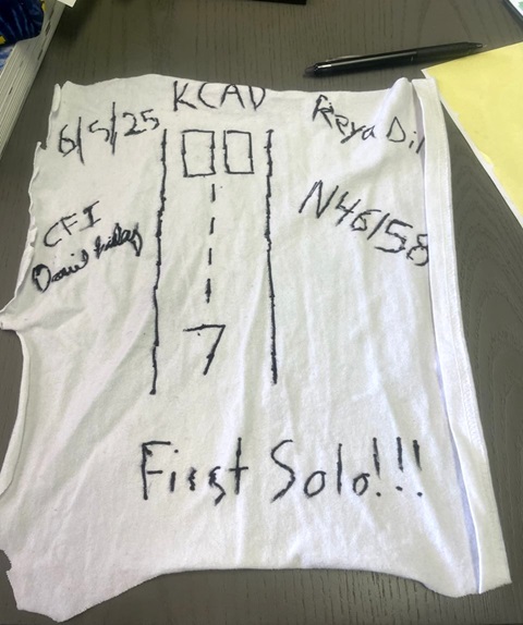 Reys's first solo 6/5/25